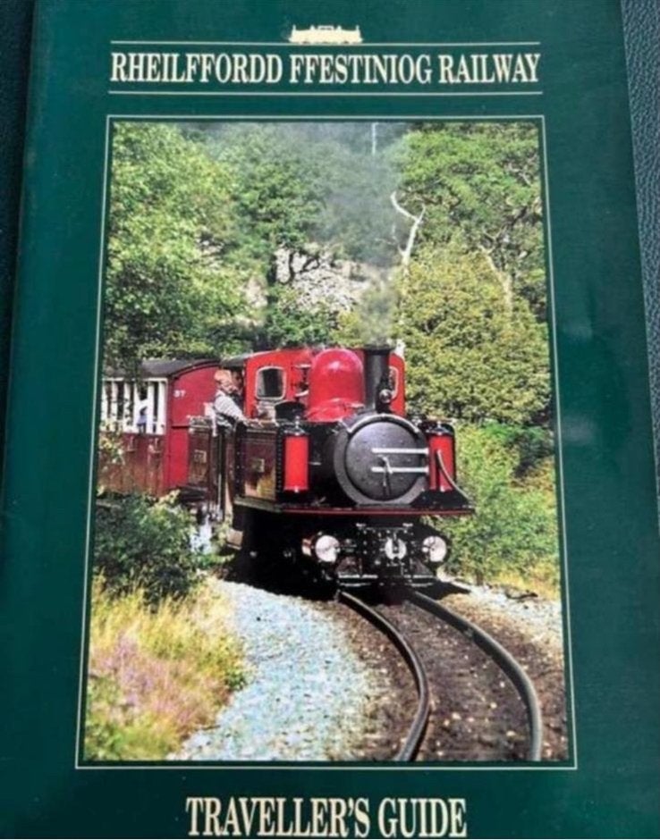 Rheilffordd Ffestiniog Railway Reizigersgids, Ophalen of Verzenden, Zo goed als nieuw, Trein