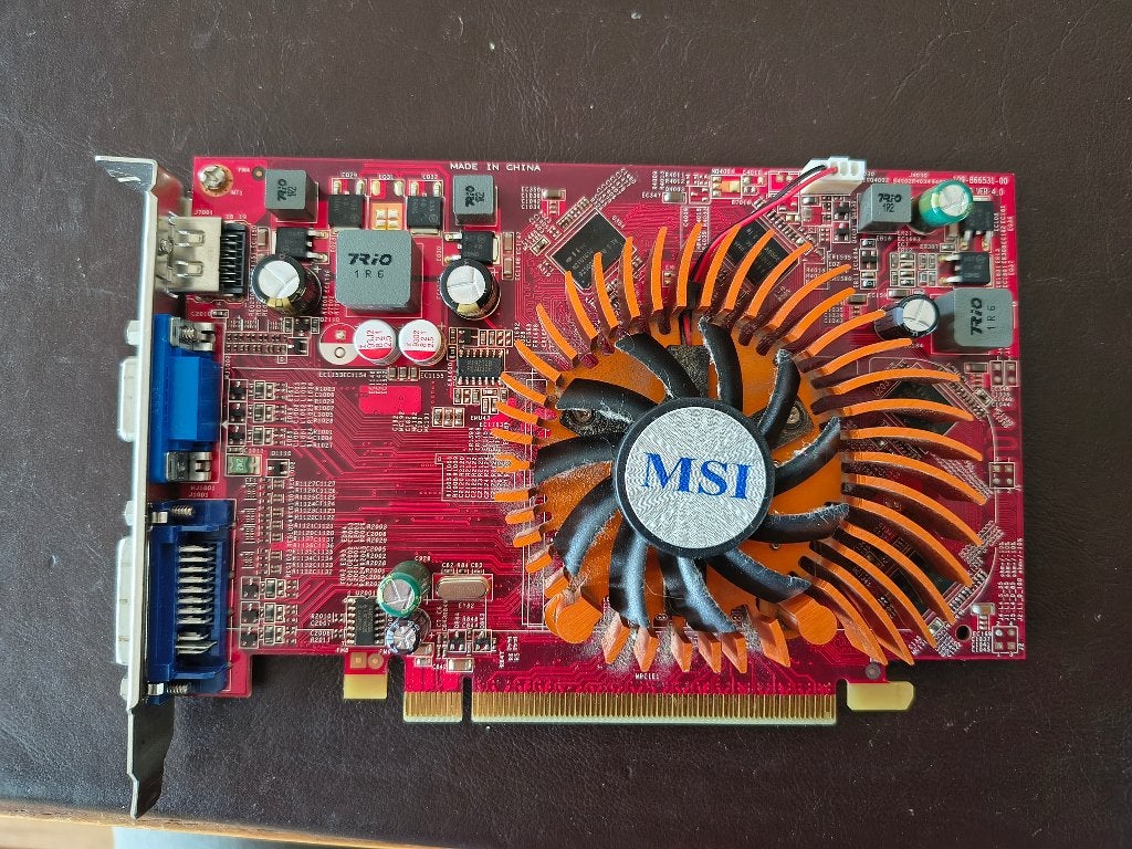MSI R4850-MD1G Videokaart - 1GB GDDR3, PCI-E 2.0, Computers en Software, Videokaarten, Ophalen, Gebruikt, GDDR3, DVI