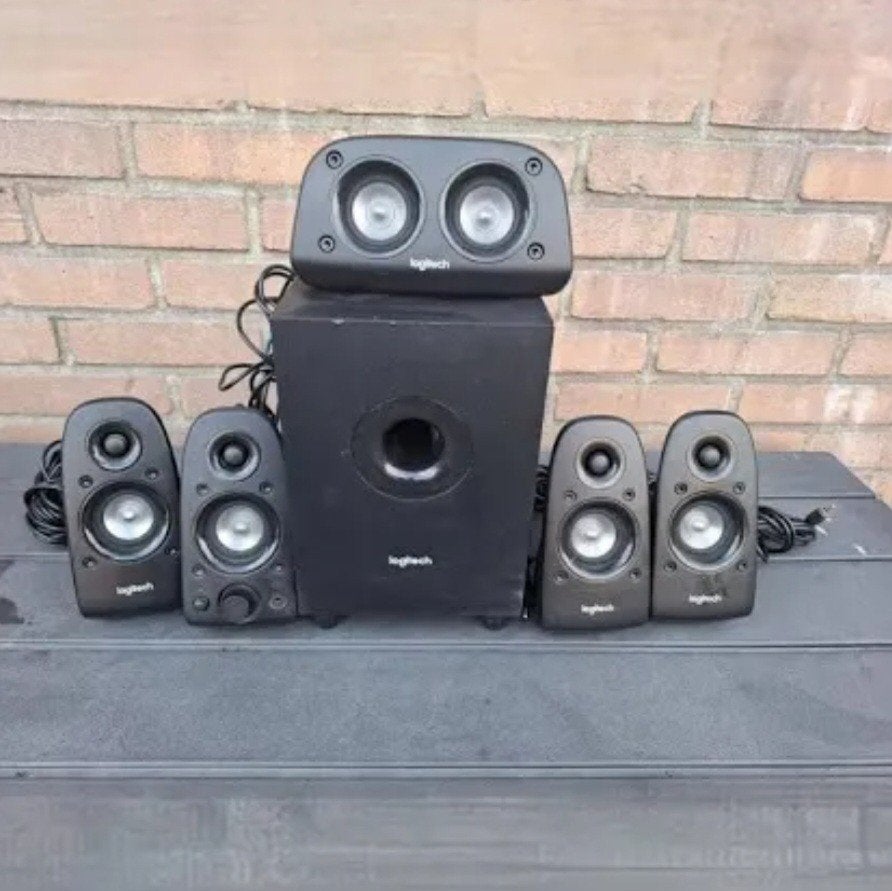 Logitech Z506 4.1 Surround Sound Speakerset, Ophalen, Gebruikt, Logitech, 60 tot 120 watt