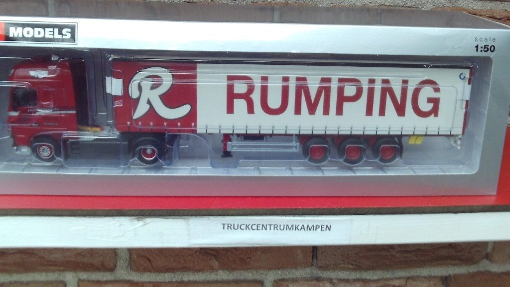WSI  Daf  Xf  Super  Space  Cab  van  Rumping., Hobby en Vrije tijd, Modelauto's | 1:50, Ophalen of Verzenden, Nieuw, Bus of Vrachtwagen