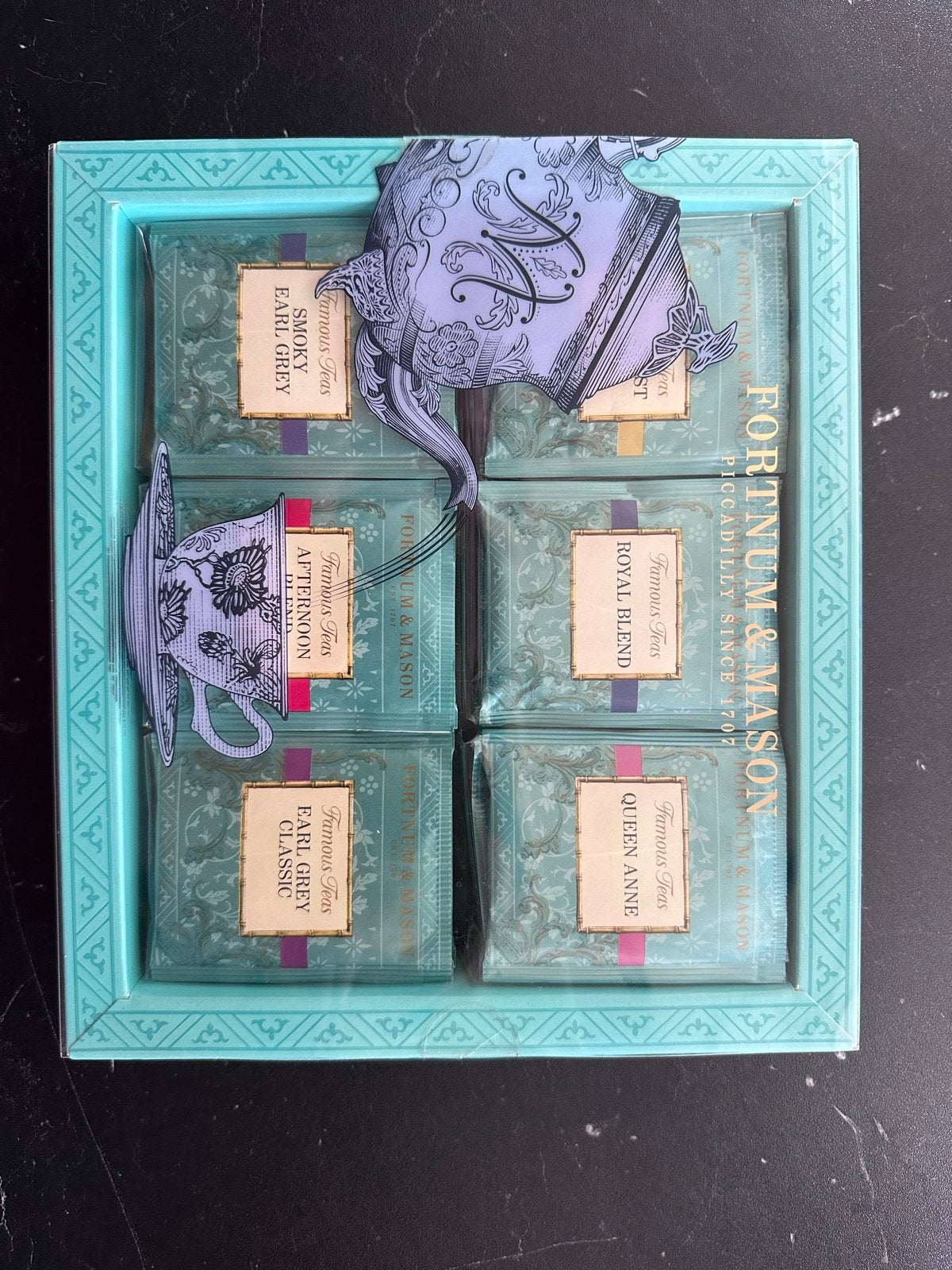 Fortnum and Mason 60 thee zakjes in doos. Nieuw, Ophalen of Verzenden, Theezakje(s)