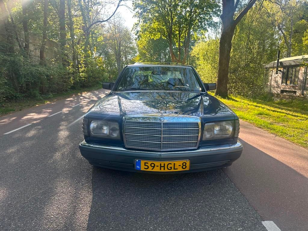 Mercedes-Benz S-klasse W126 om606 turbo diesel td swap oldti, Gebruikt, Overige carrosserieën, Blauw, 2996 cc