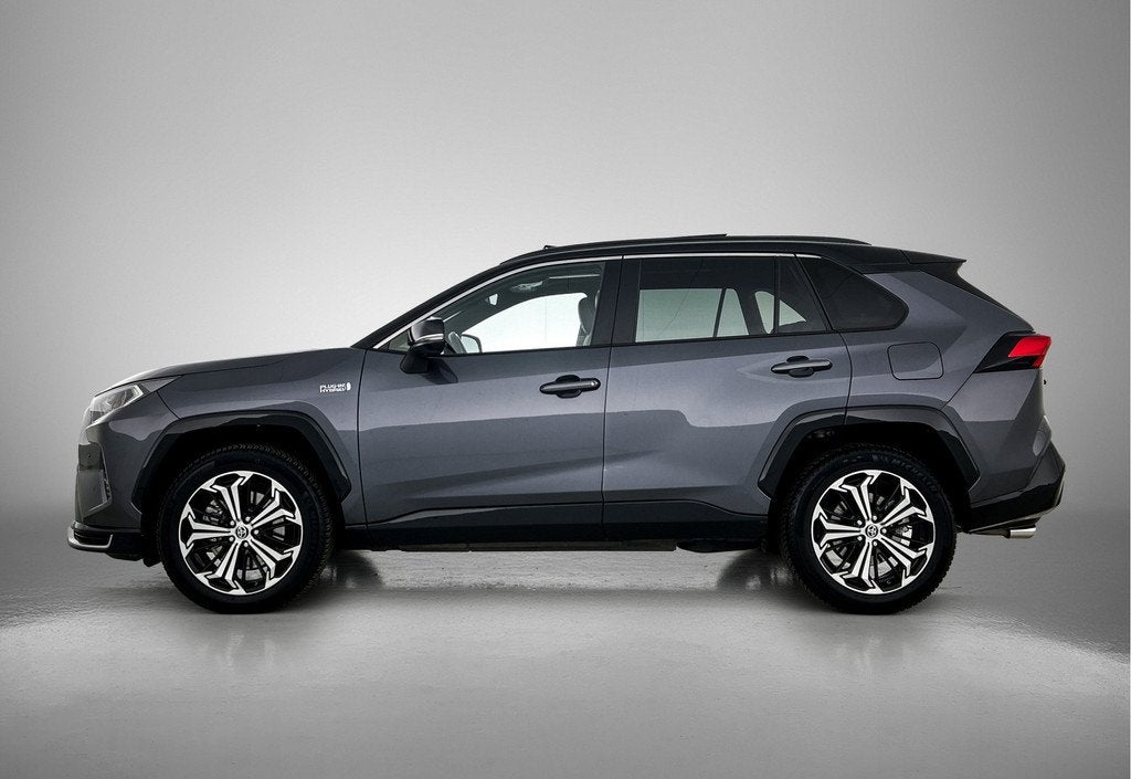 Toyota RAV4 2.5 Plug-in Hybrid AWD Bi-Tone Plus | Stoelverwa, Auto's, Toyota, Automaat, 12 maanden, Gebruikt, Zwart