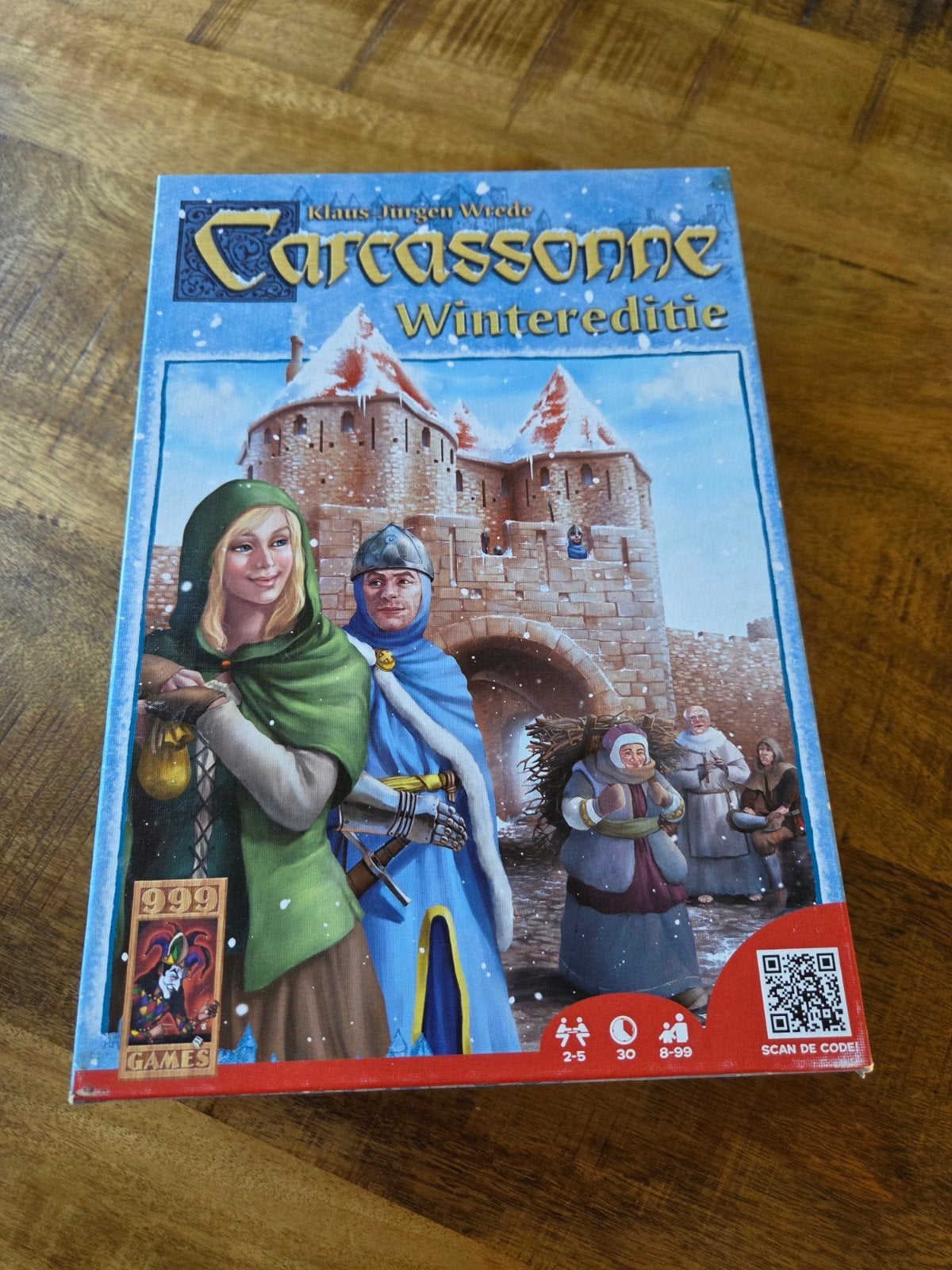 Carcassone Wintereditie, Vijf spelers of meer, Ophalen, Zo goed als nieuw, 999 Games