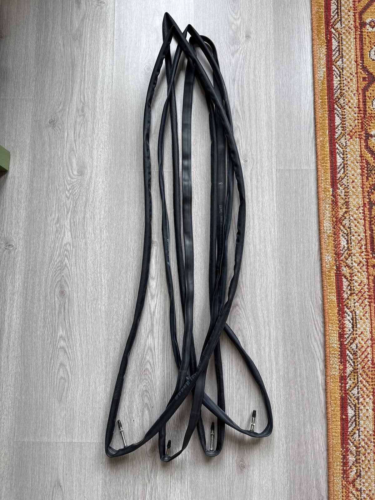 Binnenbanden voor racefiets, Fietsen en Brommers, Fietsonderdelen, Ophalen, Gebruikt, Band, Rubber