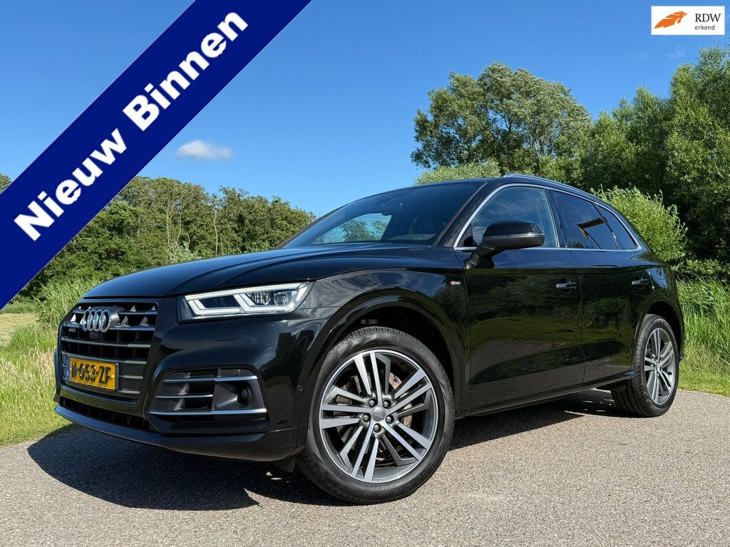 Audi Q5 55 TFSI e quattro Competition Automaat / 3x S-Line /, Auto's, Audi, Bedrijf, Te koop, Q5, 360° camera, 4x4, ABS, Achteruitrijcamera