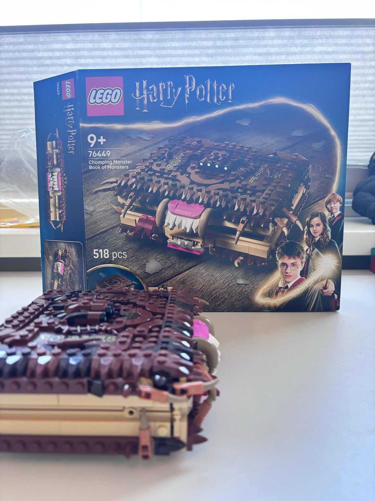 LEGO Harry Potter 76449 Het Monsterboek der Monsters, Ophalen of Verzenden, Zo goed als nieuw