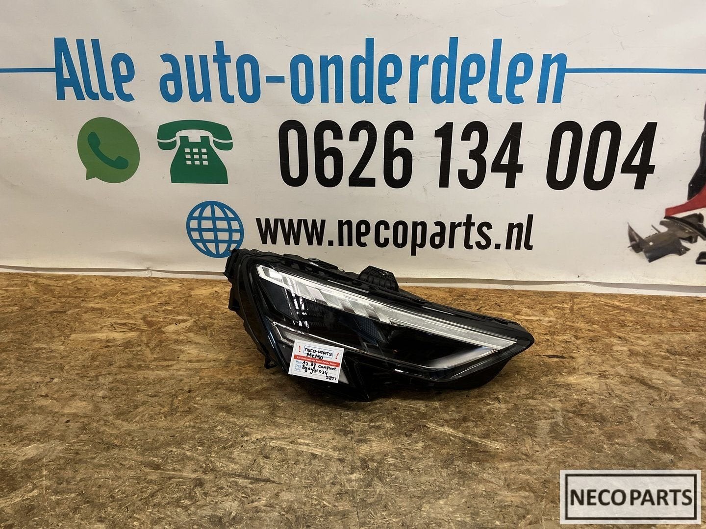 AUDI A3 8Y KOPLAMP COMPLEET 8Y0941034 ORIGINEEL, Gebruikt, -, -, -
