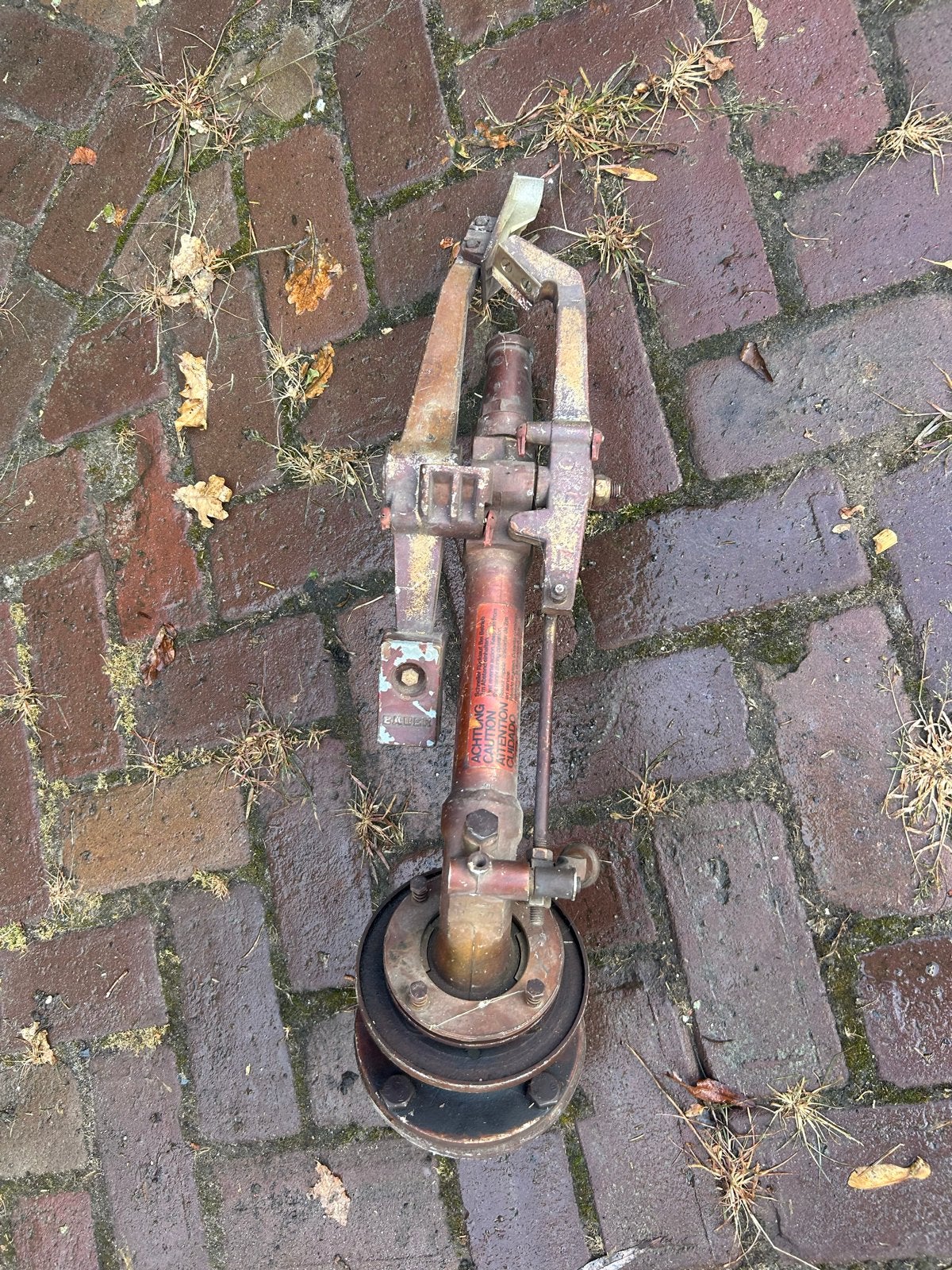 Bauer Sproeier - Robuuste Irrigatiesproeier, Tuin en Terras, Tuinsproeiers, Ophalen of Verzenden, Gebruikt, Kanonsproeier