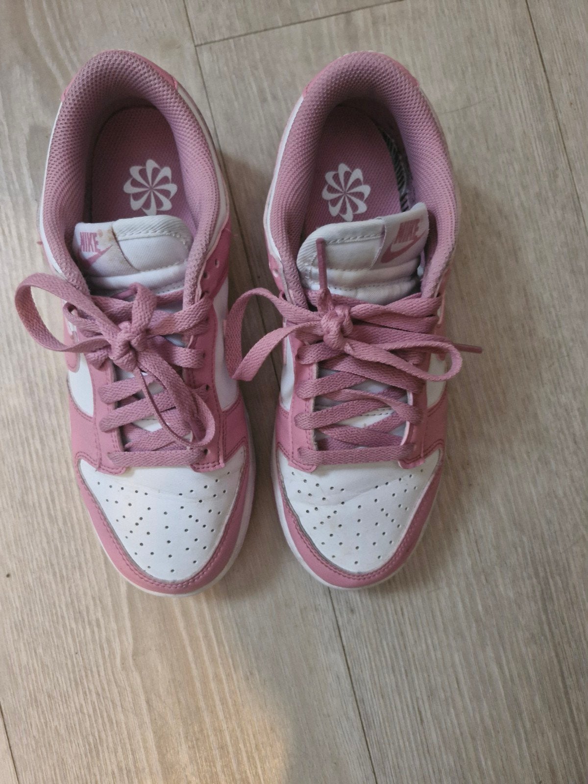 Nike Dunk Low Roze Wit Maat 38.5, Kleding | Dames, Schoenen, Gedragen, Sneakers of Gympen, Roze, Ophalen of Verzenden