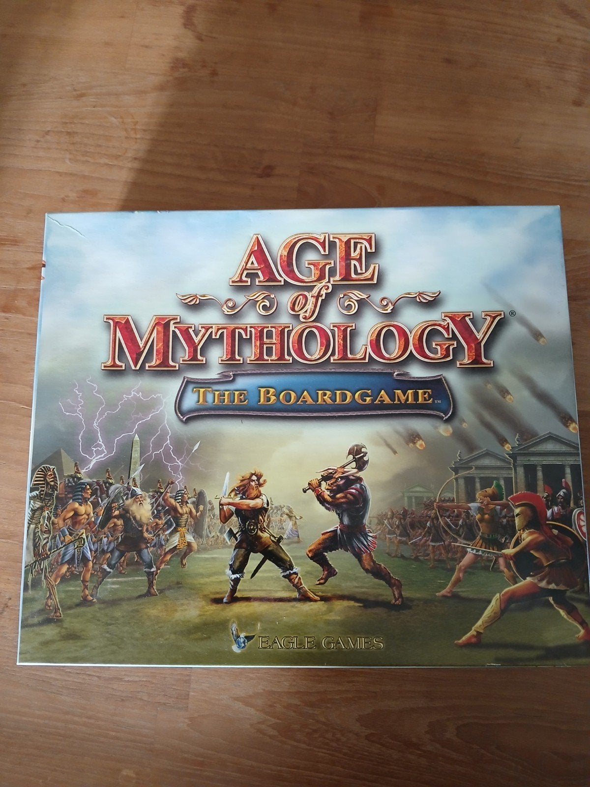 Age of Mythology - het bordspel, Ophalen