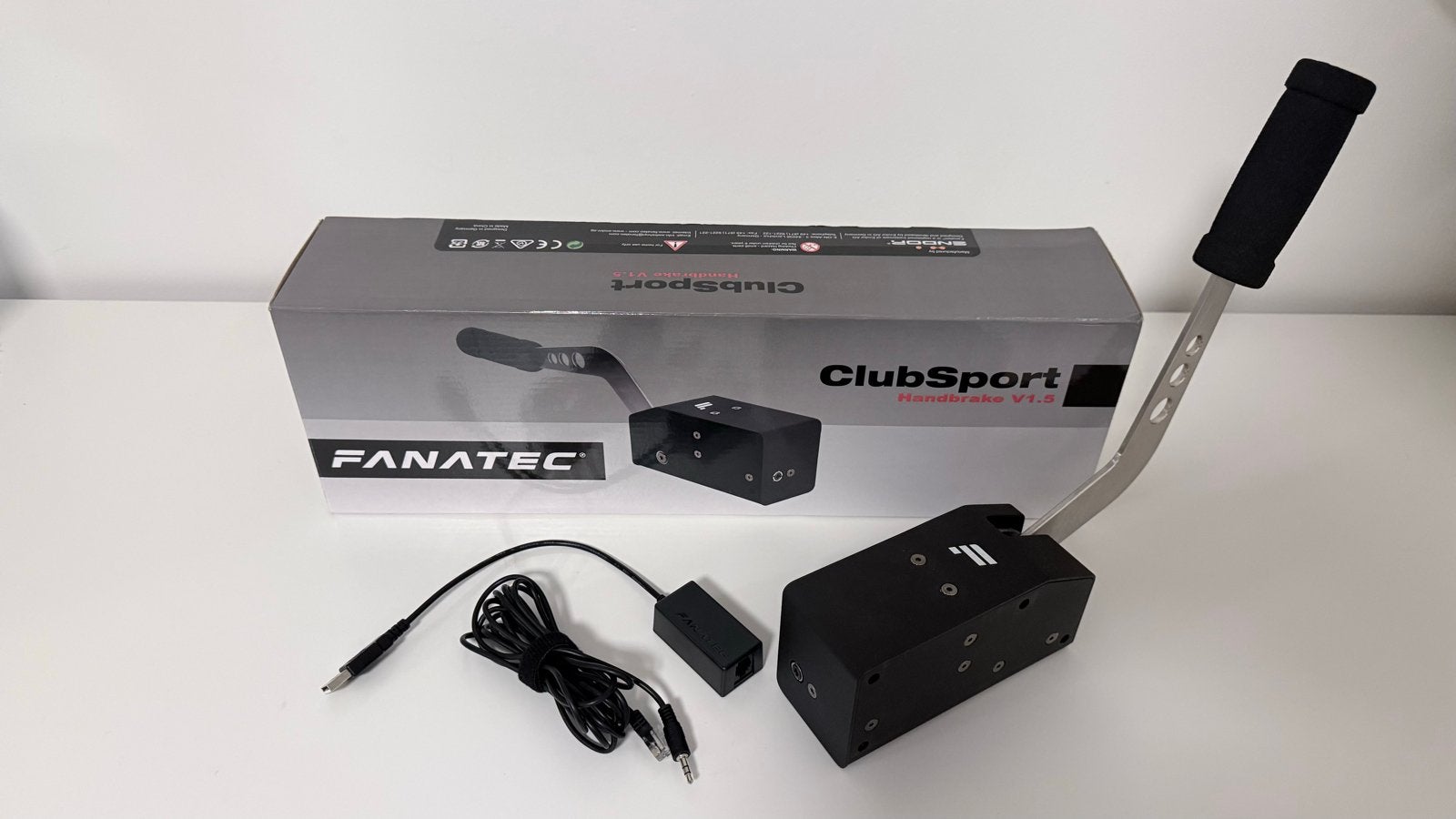 Fanatec ClubSport Handbrake V1.5 incl. usb adapter, Ophalen of Verzenden, Overige merken, Zo goed als nieuw