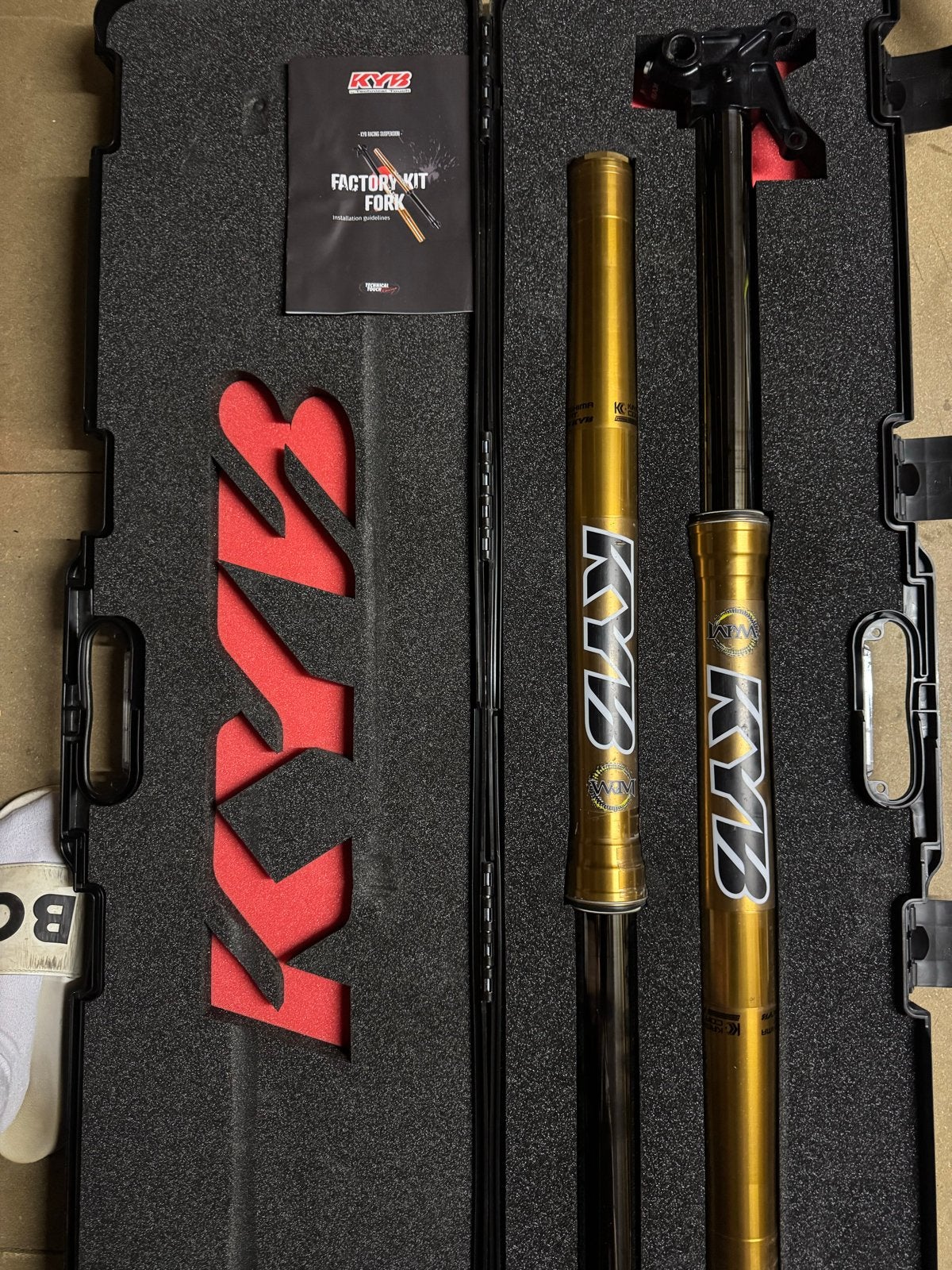 KYB Factory Kit Vering Set Triumpf 250/450/NO Ktm, Motoren, Ophalen, Gebruikt