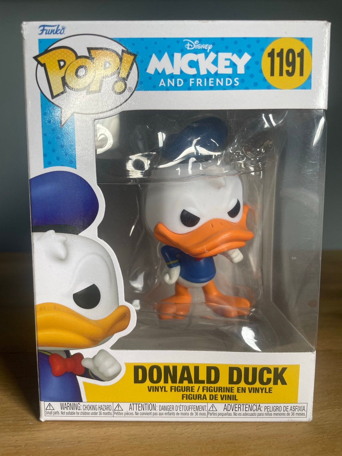 Funko Pop Donald Duck Disney Mickey and Friends 1191, Ophalen of Verzenden, Nieuw