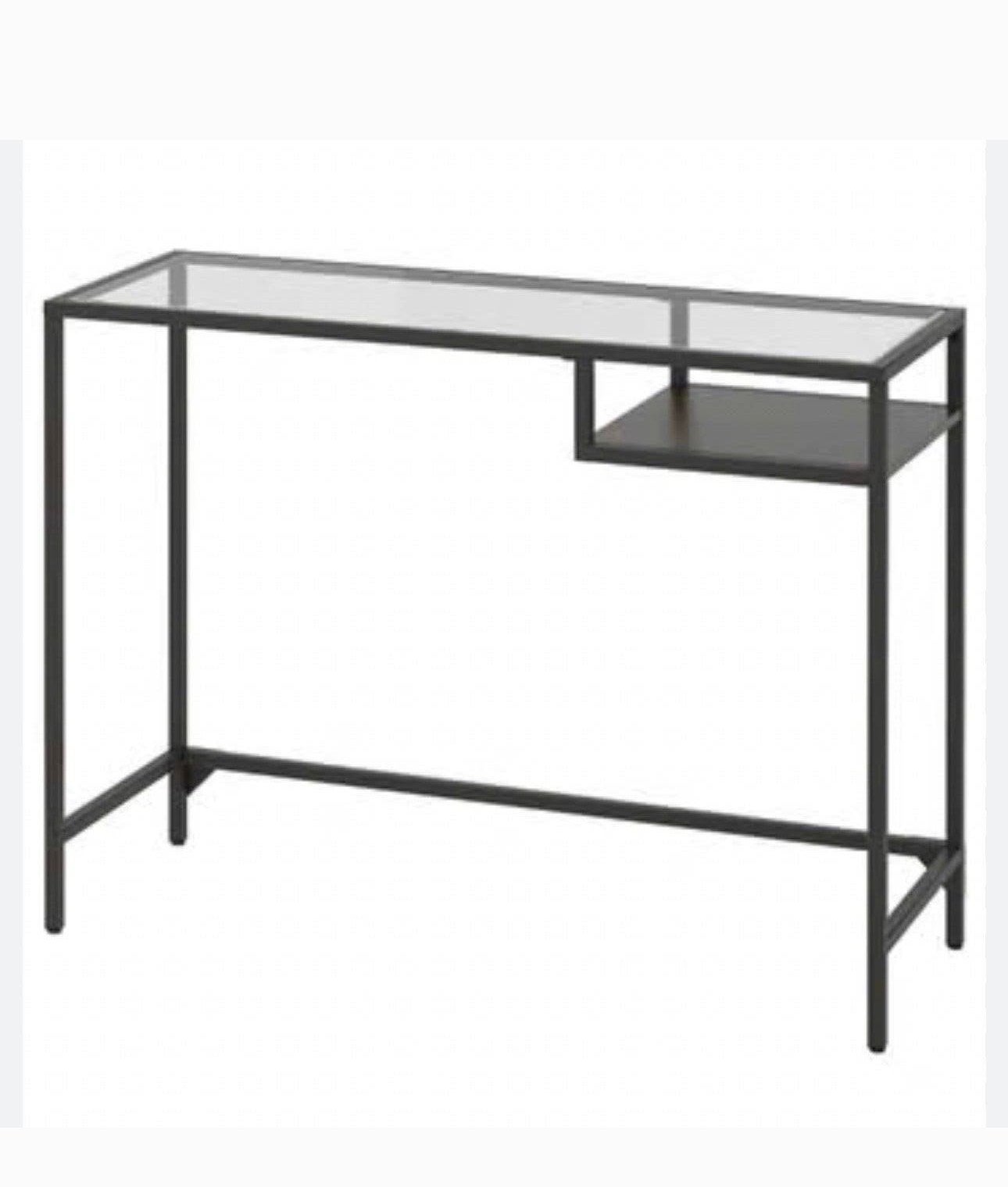 Mooie kaptafel/sidetable/laptop tafel in goede staat, Huis en Inrichting, Gebruikt, 100 tot 150 cm, Ophalen of Verzenden, Metaal