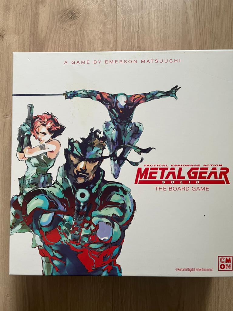 Metal Gear Solid: The Board Game, Een of twee spelers, Ophalen of Verzenden, Zo goed als nieuw