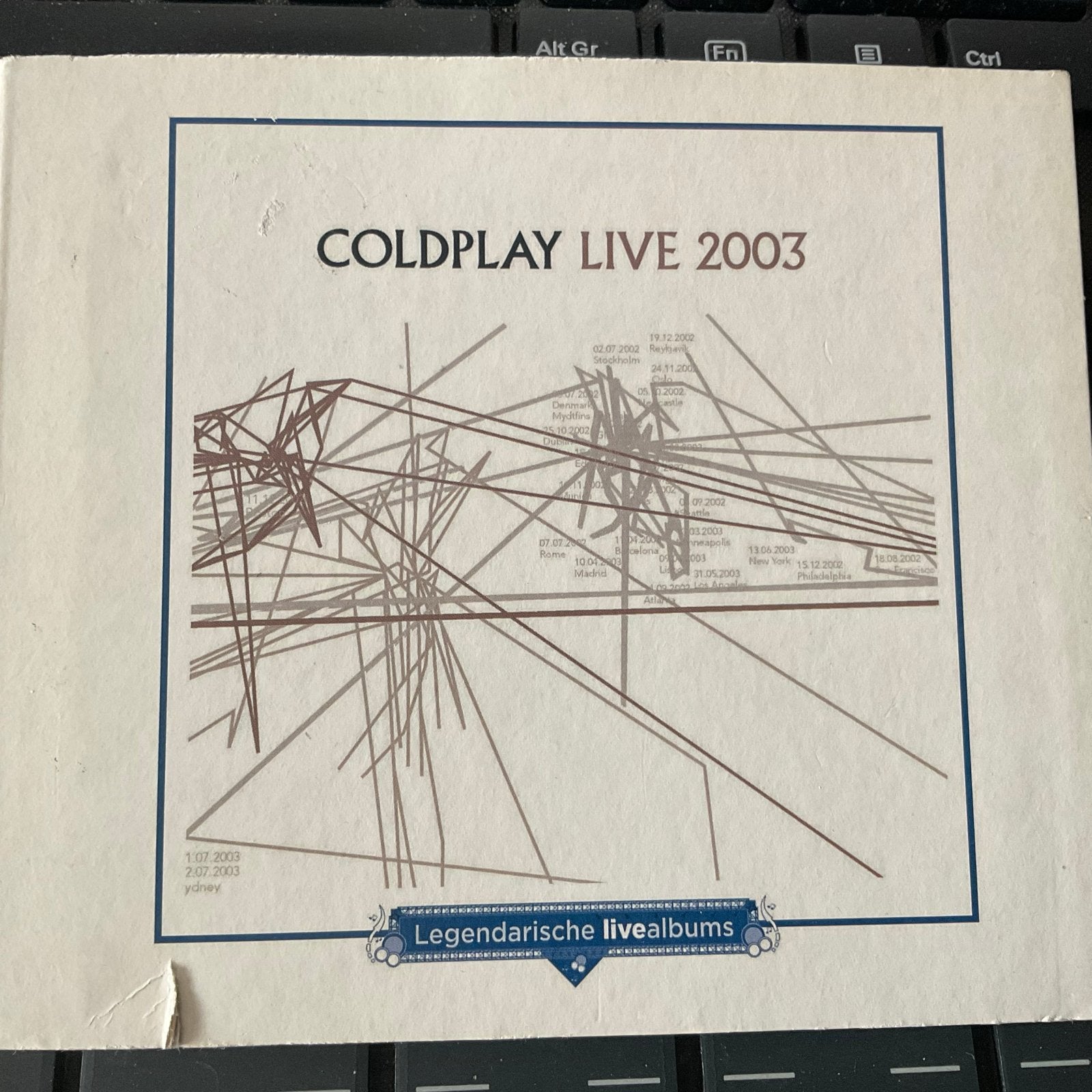 Coldplay Live 2003 CD & DVD - Legendarische Livealbums, Rock, Ophalen of Verzenden, Live-album, Gebruikt