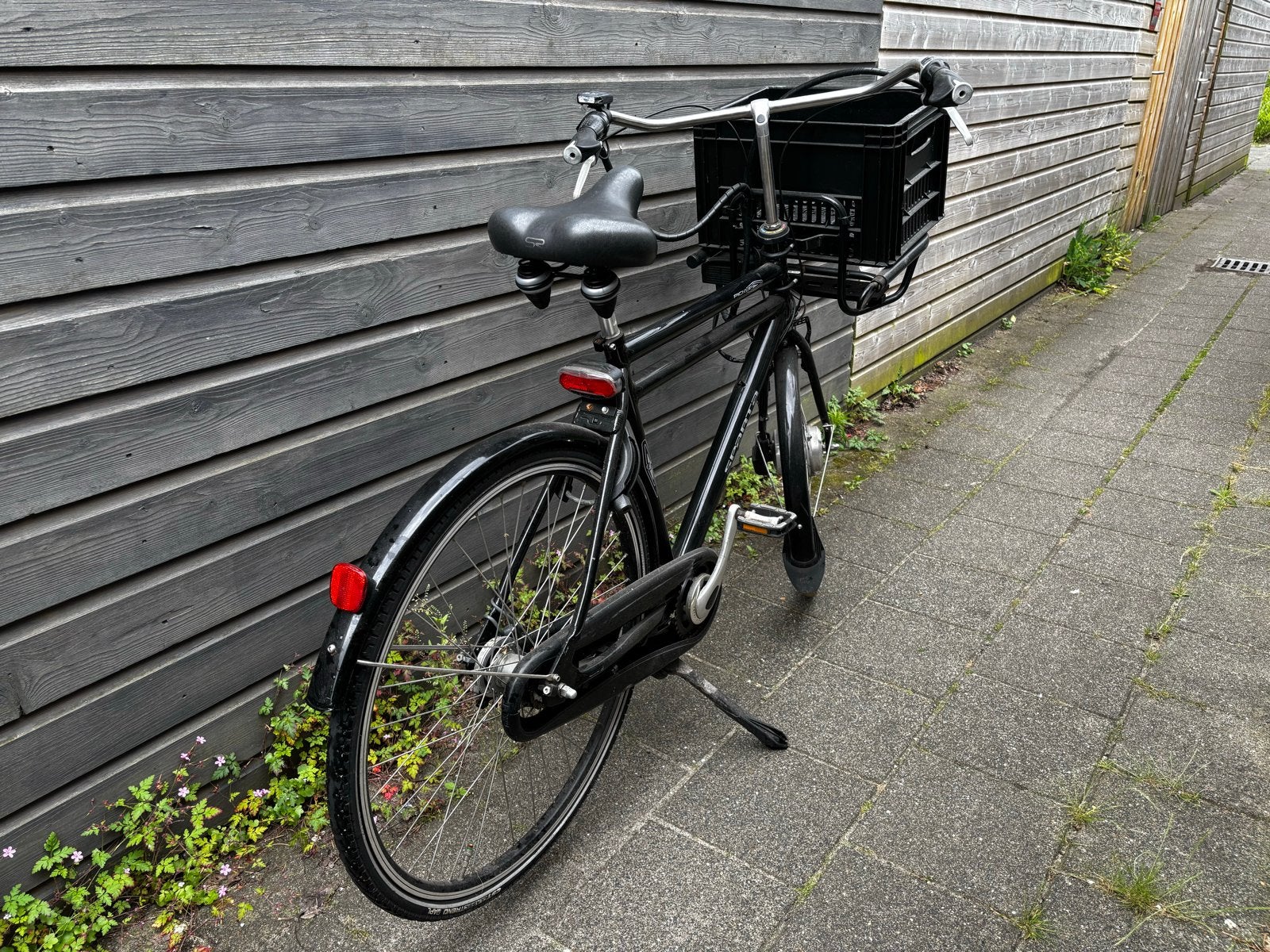 Sparta transportfiets (Pick-Up) met voordrager en krat, Ophalen, Terugtraprem, Sparta, Versnellingen