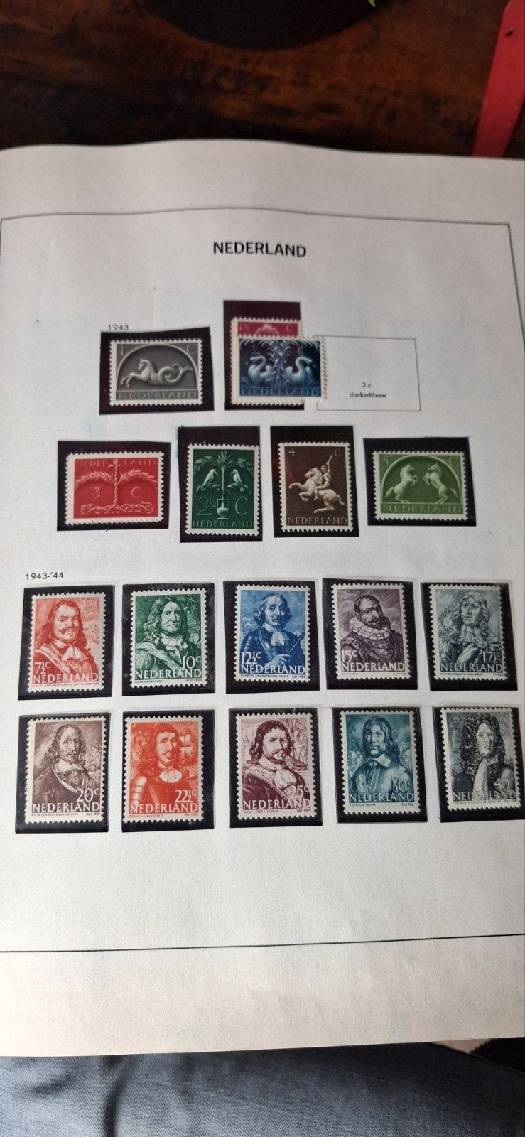 Postzegel verzameling Nederland, gulden tijdperk, Ophalen of Verzenden