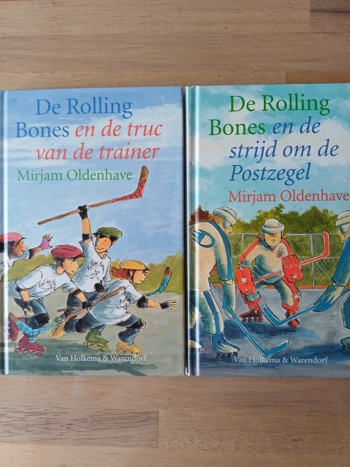 De Rolling Bones: 2 boekjes van Mirjam Oldenhave, Ophalen of Verzenden, Zo goed als nieuw, Mirjam Oldenhave