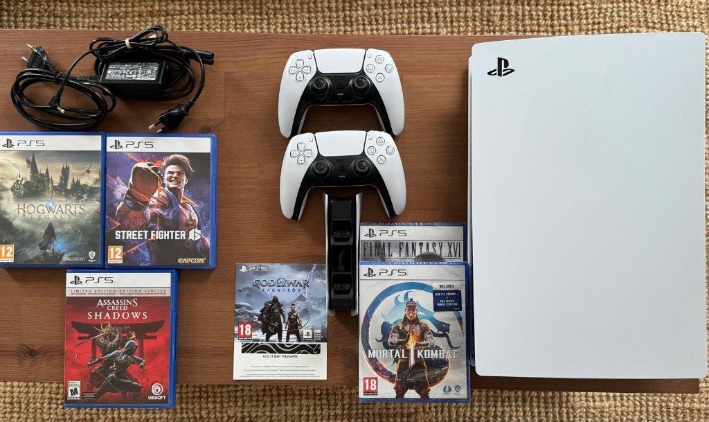 PlayStation 5 Console met God of War: Ragnarök, Ophalen of Verzenden, Gebruikt, Playstation 5