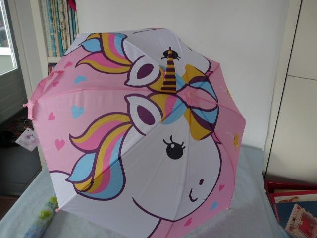 Kinder paraplu | Eenhoorn Paraplu | Unicorn  Nieuw, Ophalen of Verzenden, Nieuw, Roze