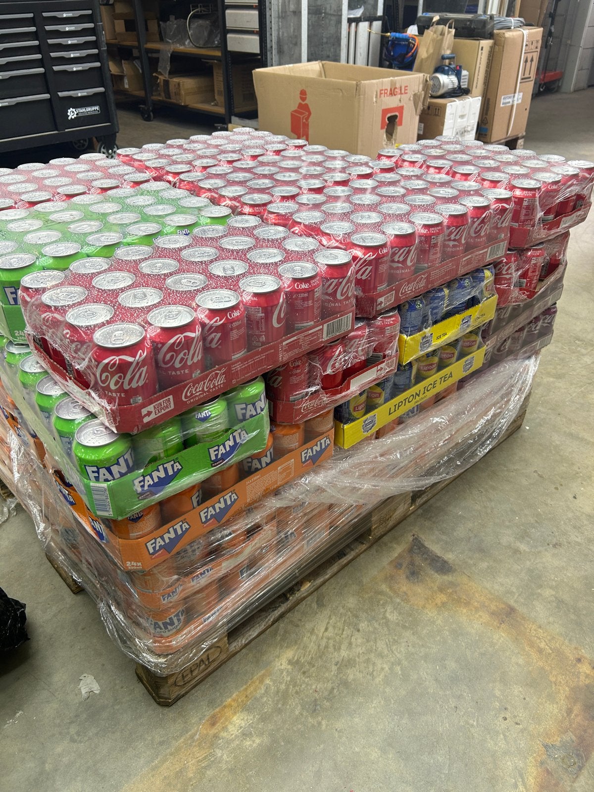 frisdrank: Coca-Cola, Fanta, Lipton Ice Tea en meer handel, N, N, Nieuw, Ophalen of Verzenden