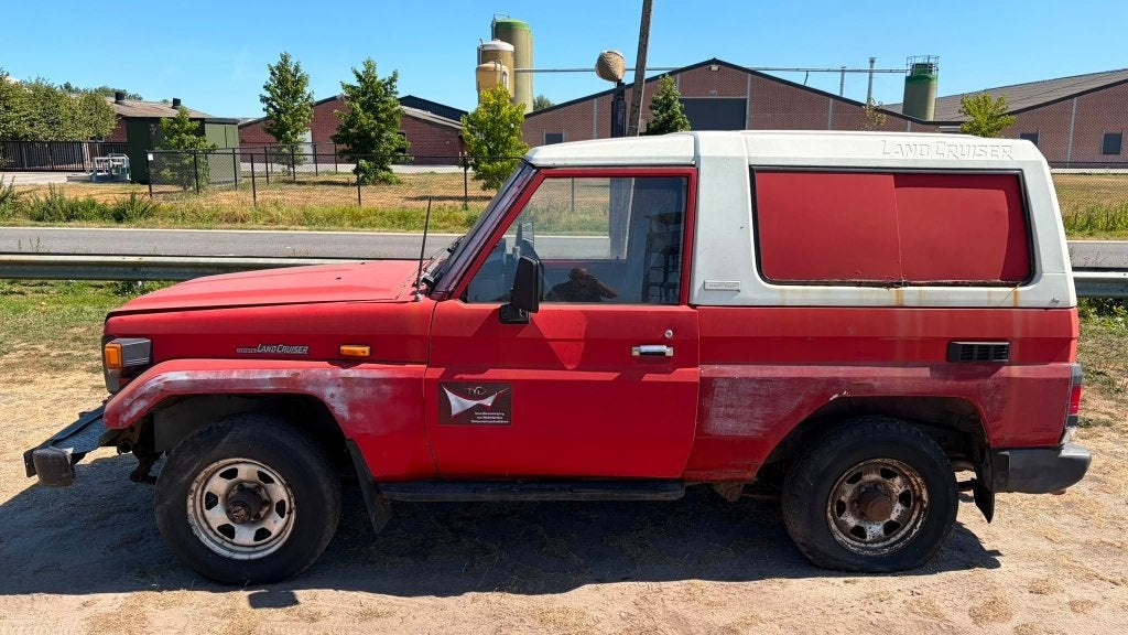 Toyota Land Cruiser LJ70 2.4 diesel 4x4, 1991, Auto's, 1893 kg, Stof, 4164 cc, Origineel Nederlands