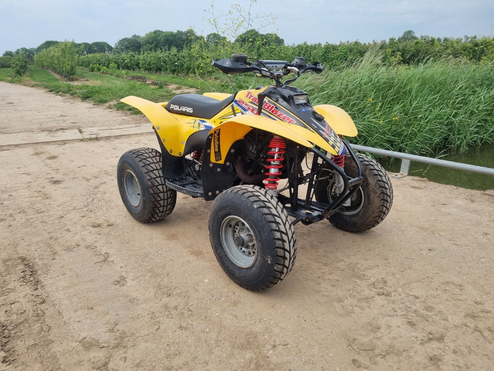 Polaris Trail Blazer 250cc 2TAKT-MET KENTEKEN Nieuwe Zuiger!, 1 cilinder, 250 cc