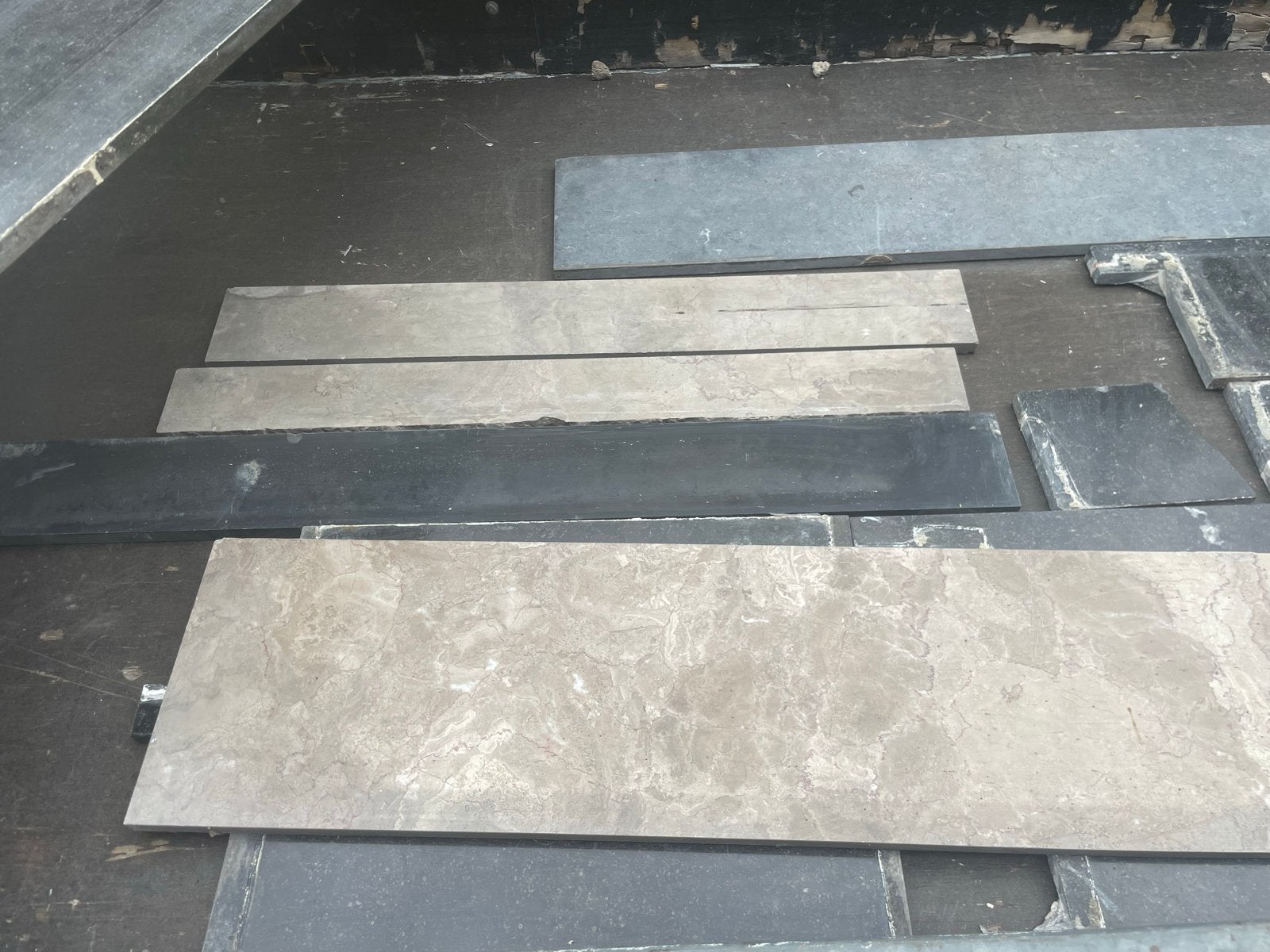 Diverse hardstenen vensterbanken, Ophalen, 60 cm of meer, Gebruikt, Hardsteen