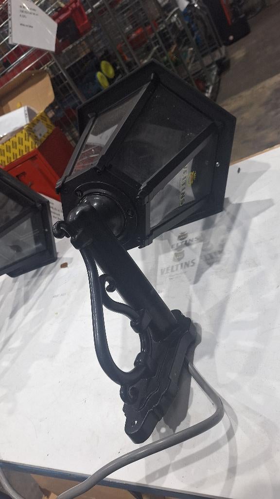kroeglamp cafelamp gevellamp buitenlamp, Ophalen, Gebruikt, Wandlamp, Aluminium