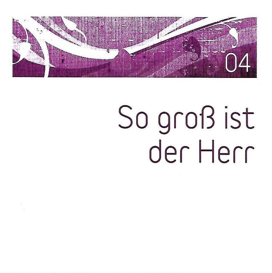SALE--CD VARIOUS - So Groß Ist Der Herr 04 >NIEUW, Verzenden, Nieuw in verpakking, Gospel