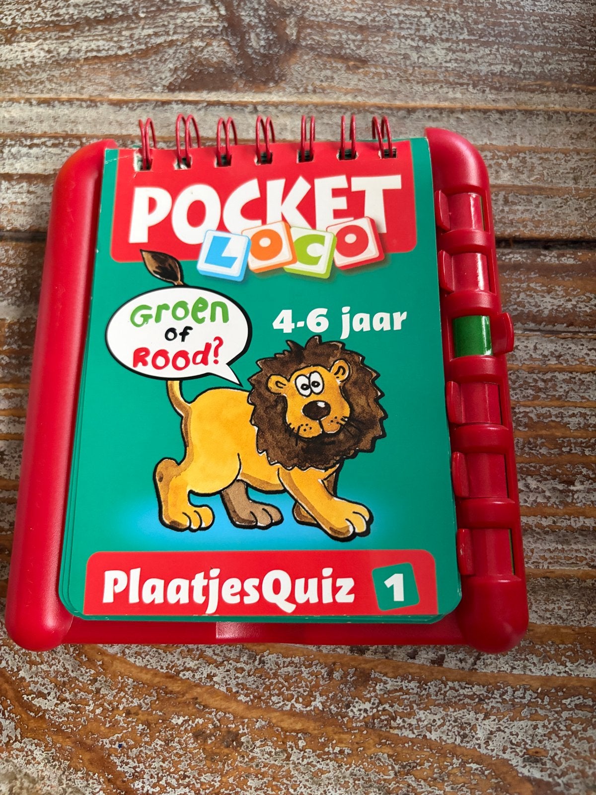Pocket Loco PlaatjesQuiz 1 (4-6 jaar) - NIEUW, Kinderen en Baby's, Ophalen of Verzenden, Zo goed als nieuw, Puzzelen