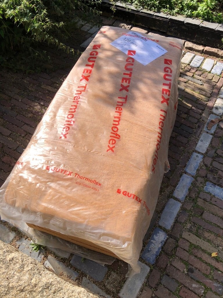 Gutex Thermoflex isolatieplaten Rd=3.3, Doe-het-zelf en Verbouw, Isolatie en Afdichting, Ophalen, Overige materialen, Dakisolatie