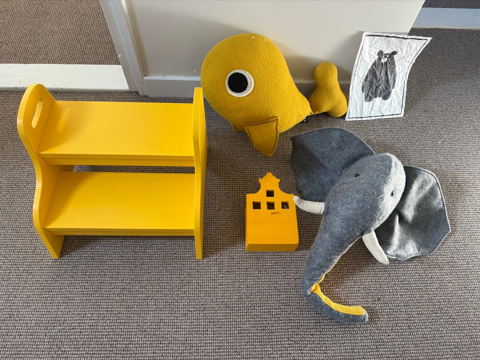 Items kinderkamer okergeel, Ophalen, Gebruikt, Overige typen