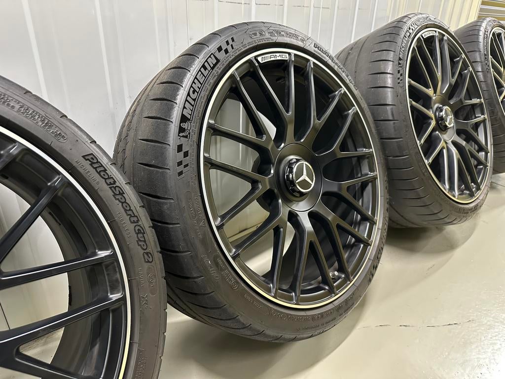Mercedes W205 C63 AMG Velgen 19 & 20 Inch Michelin pilot MO1, Auto-onderdelen, Banden en Velgen, Banden en Velgen, Zomerbanden