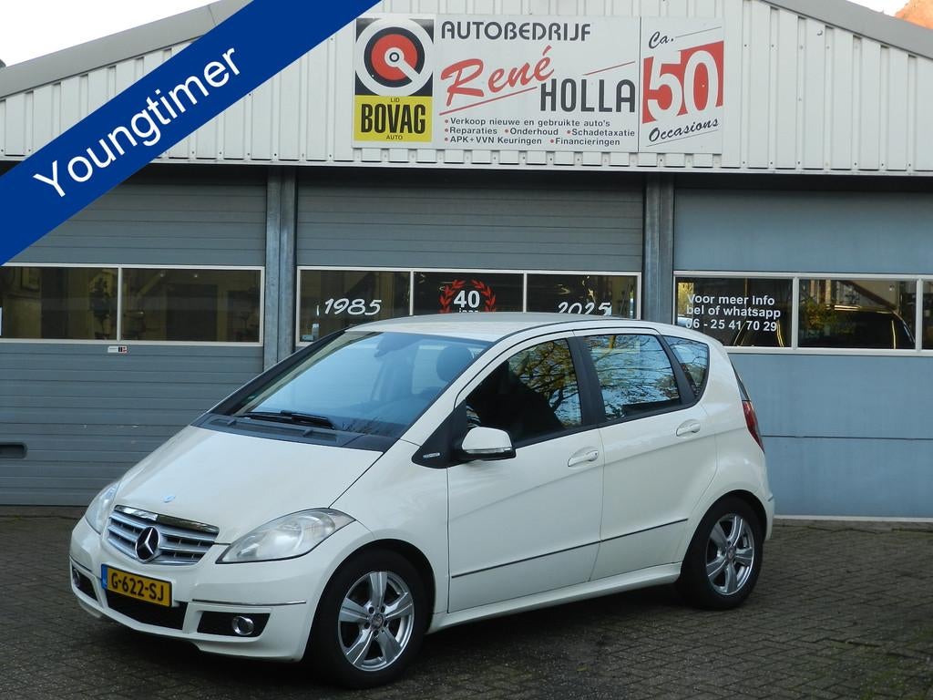 Mercedes-Benz A-Klasse 180 BlueEFFICIENCY Business Class Hal, Voorwielaandrijving, 15 km/l, Gebruikt, Zwart