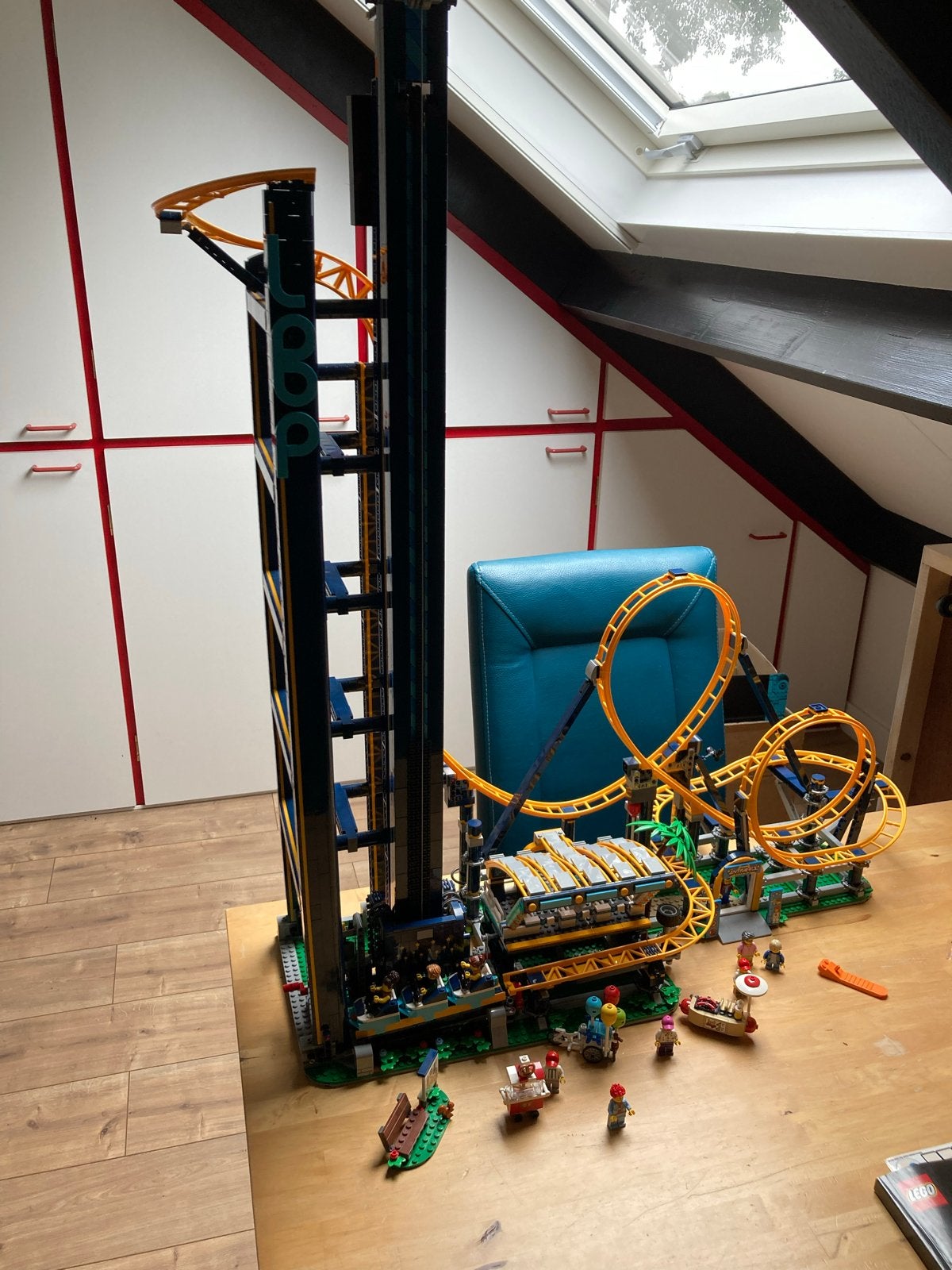 LEGO Loop Coaster 10303, Kinderen en Baby's, Ophalen, Zo goed als nieuw, Overige merken