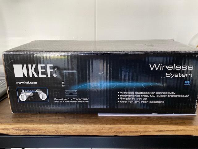 KEF Wireless Speaker System, Audio, Tv en Foto, Luidsprekers, Zo goed als nieuw, Minder dan 60 watt, Front, Rear of Stereo speakers