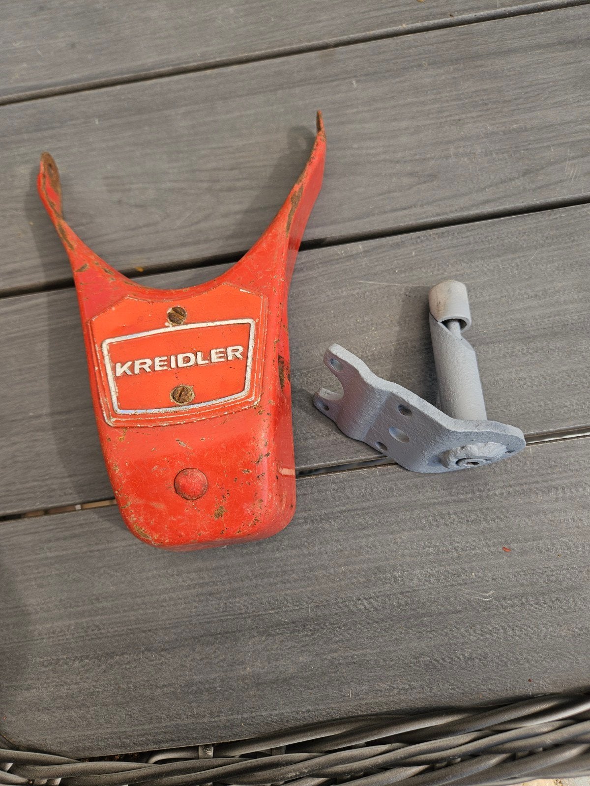 koplamp houder en stuurstrop buffel, Ophalen of Verzenden, Gebruikt, Koplamp