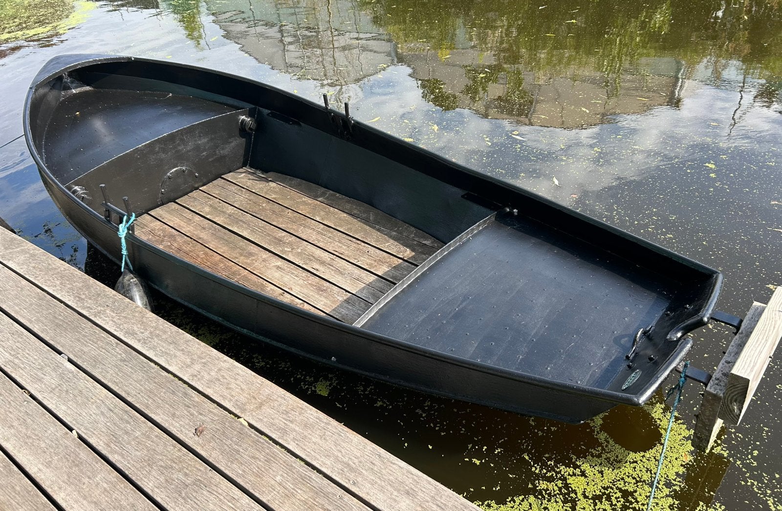 Stalen bootje, Watersport en Boten, Ophalen, Gebruikt, Vlet
