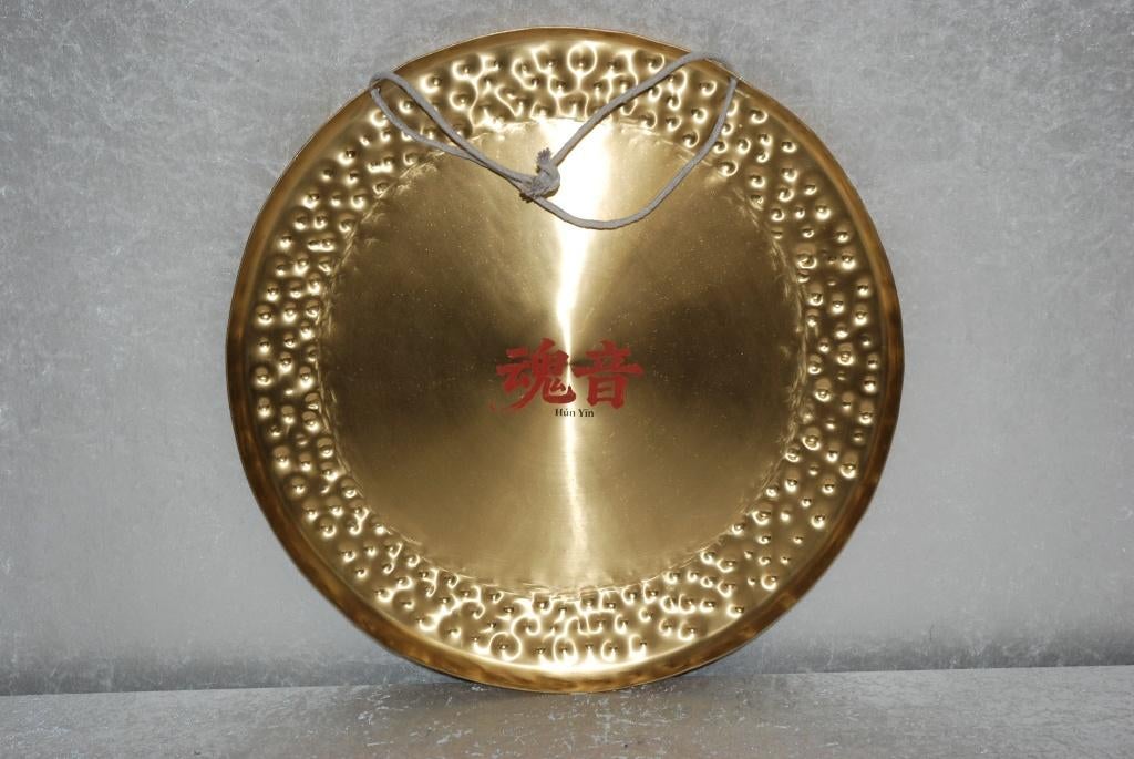 NIEUW! Hun Yin Nickel-Chrome gong gold 60 cm. 5002GR  24 ", Ophalen, ., Drums of Percussie, Nieuw