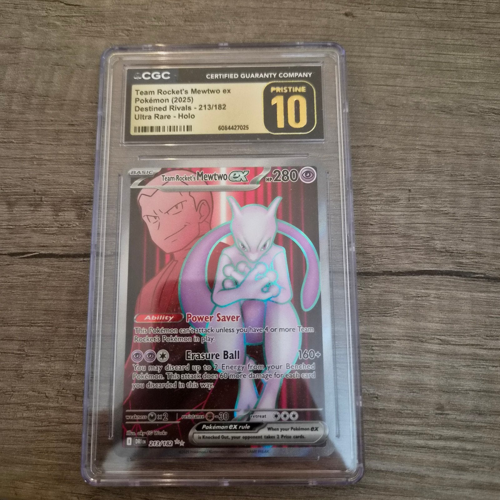 Geslabde Pokémon kaarten - CGC & Global Grading, Ophalen of Verzenden, Zo goed als nieuw, Losse kaart