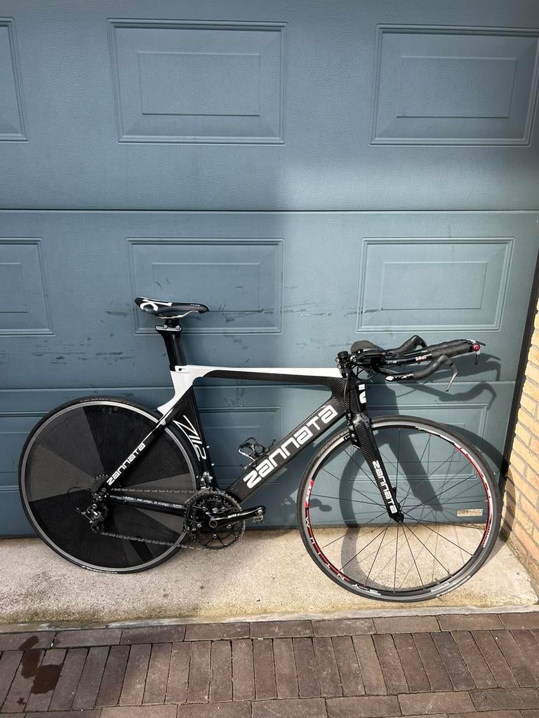 Zannata tijdritfiets, Fietsen en Brommers, Fietsen | Racefietsen, Overige merken, Carbon, Ophalen of Verzenden, Zo goed als nieuw
