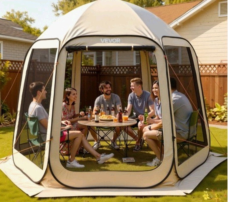 Te koop waterdichte popup tent, Ophalen, Tot en met 2