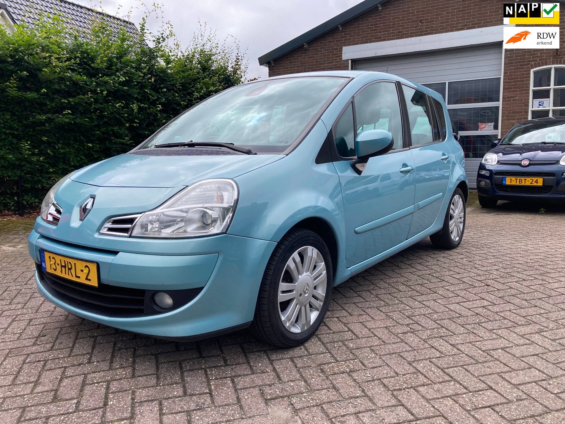 Renault Grand Modus 1.2 TCE Dynamique Bj 2009, Clima, Cruise, Auto's, Renault, Voorwielaandrijving, Gebruikt, 4 cilinders, Blauw