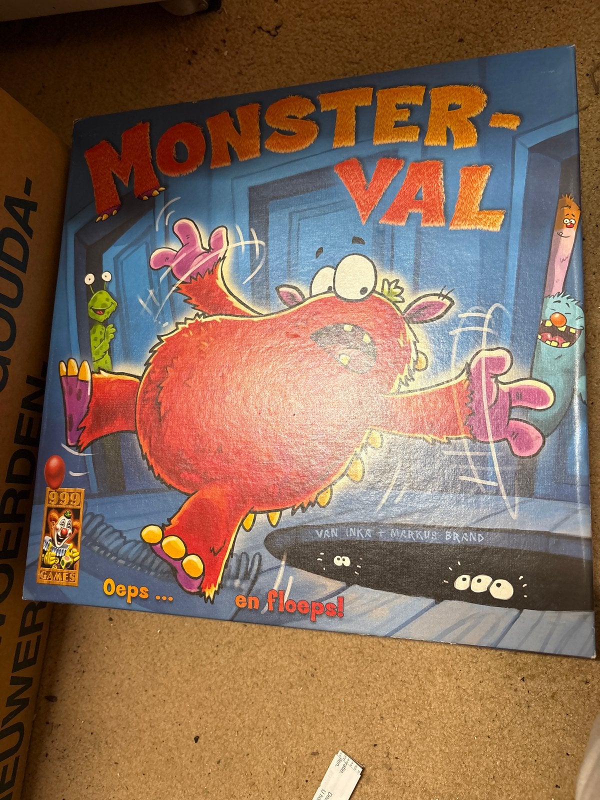 Monster-Val bordspel - 999 Games, Drie of vier spelers, Ophalen, Gebruikt