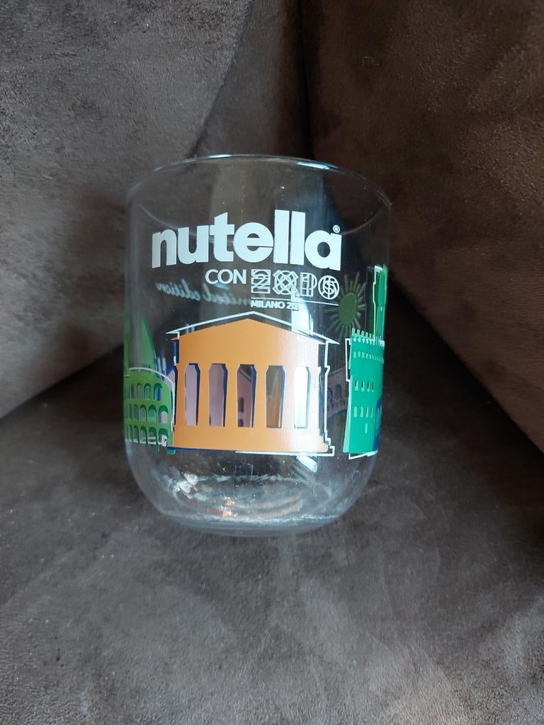 Nutella glas limited edition, Ophalen of Verzenden