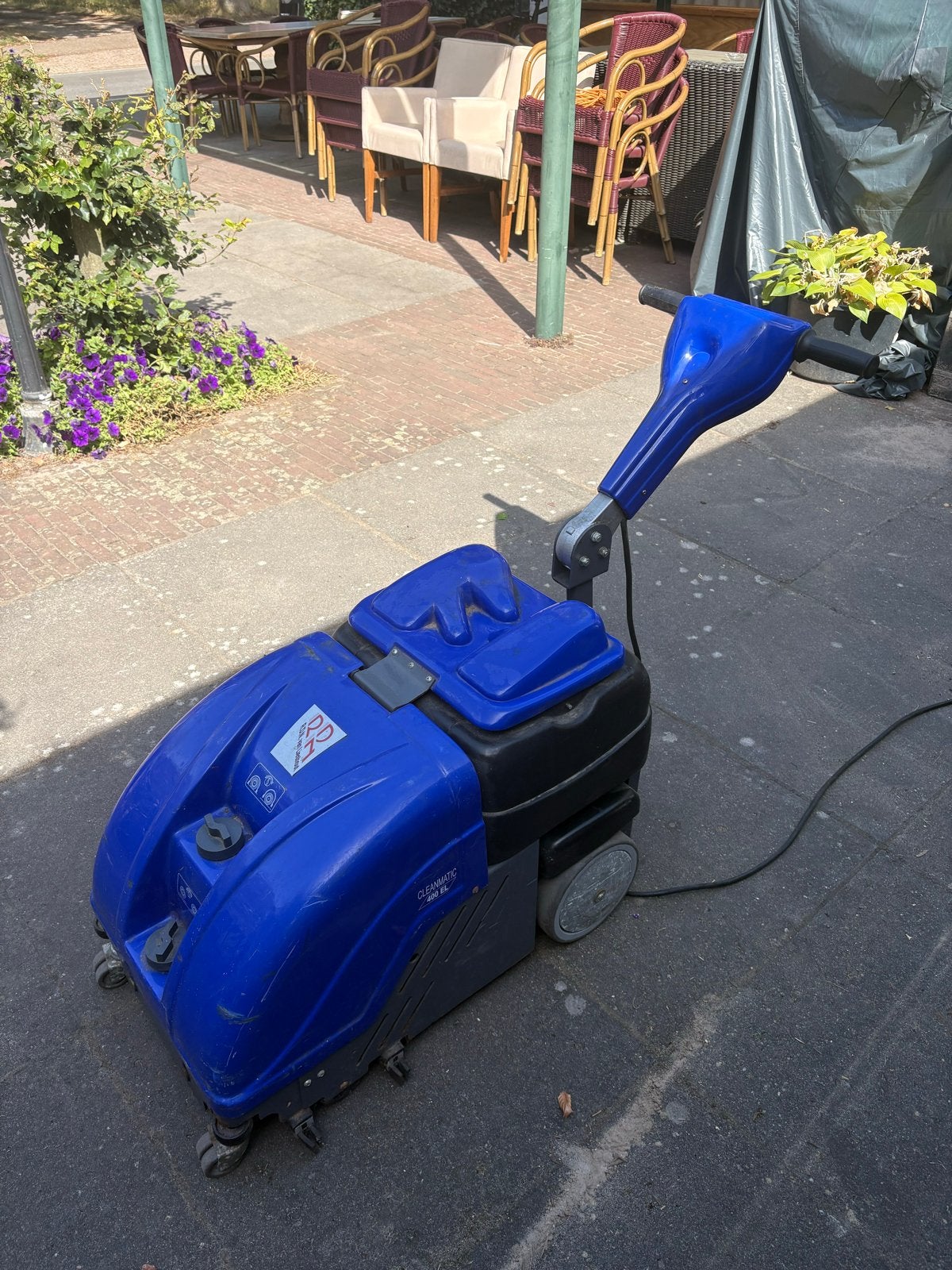 Professionele Schrob-Zuigmachine Cleanmatic 400 EL, Doe-het-zelf en Verbouw, Reinigingsmachines, Ophalen, Gebruikt, Schrobmachine