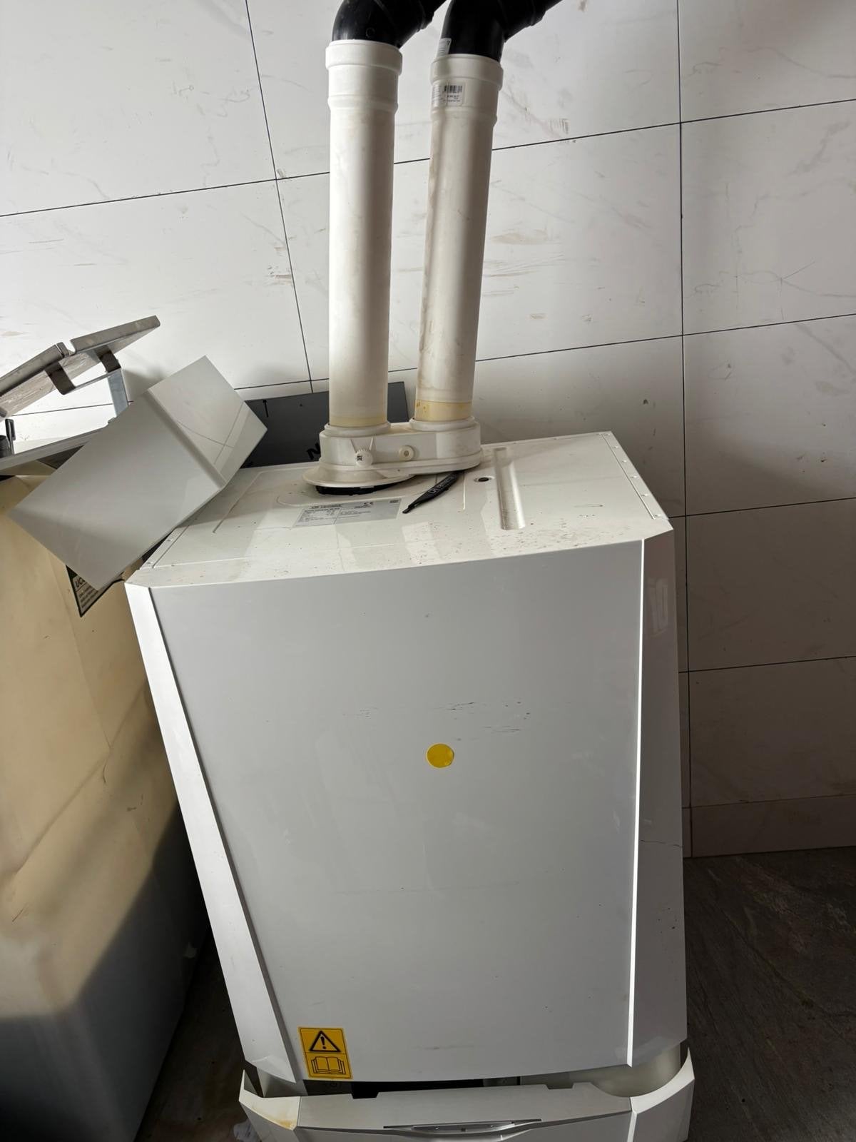 Remeha Calenta Ace 40L CBS CV-ketel - Goed Werkend, Ophalen, Gebruikt, Cv-ketel of Combi-ketel
